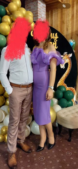 Rochie eleganta mov