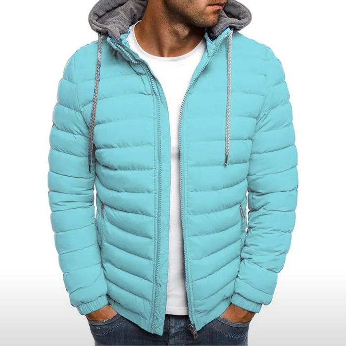 Мужская куртка из хлопка и Полиэстера