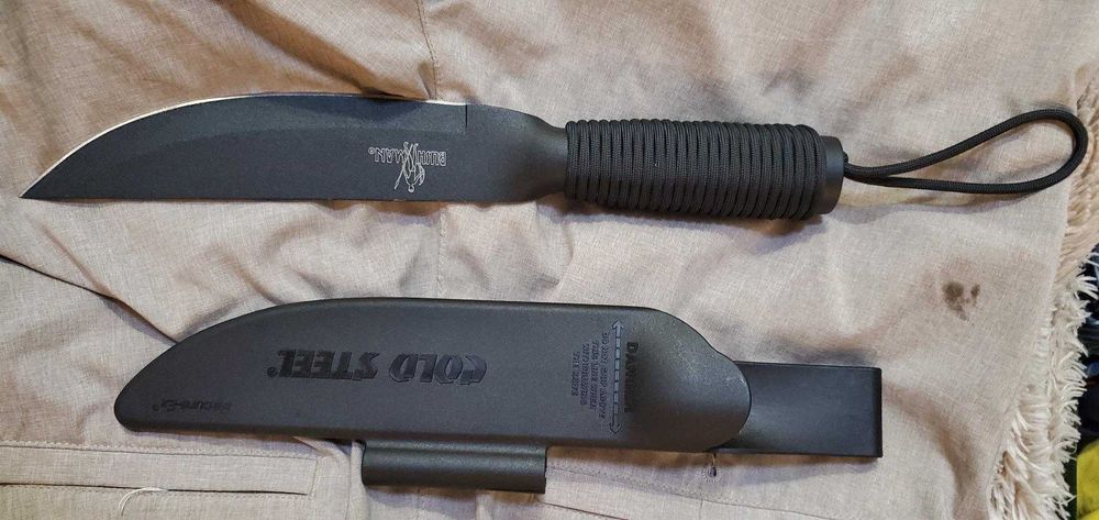 Нож за КОПИЕ Оцеляване Лов или Туризъм Cold Steel Bushman