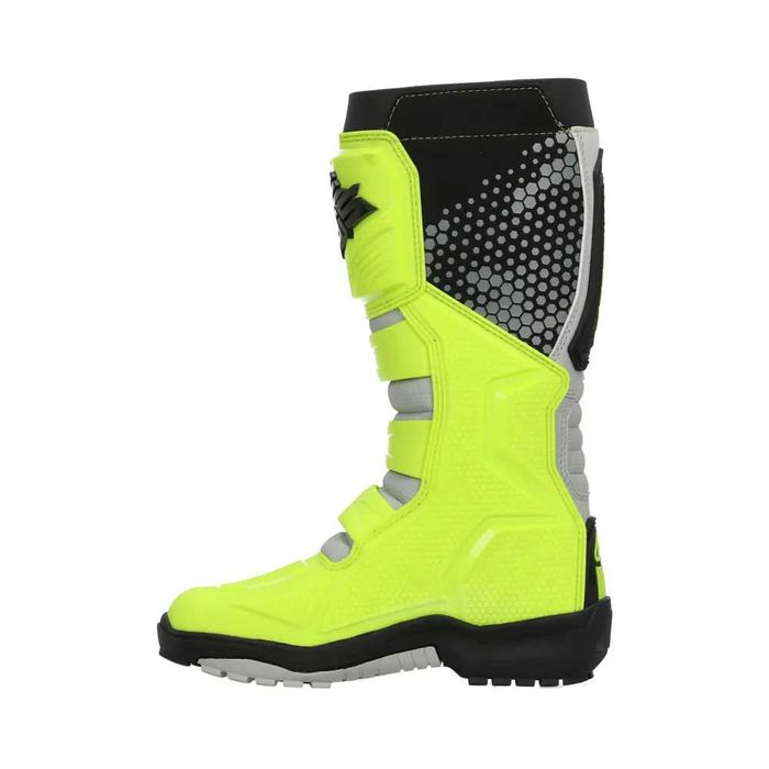 Ботуши Acerbis Artiglio Fluo Yellow/White мотокрос ендуро MX ТОП ЦЕНА