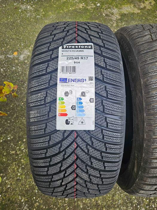 4 бр. Зимни  гуми  FIRESTONE  225/45/17  DOT  2623/2525  г.