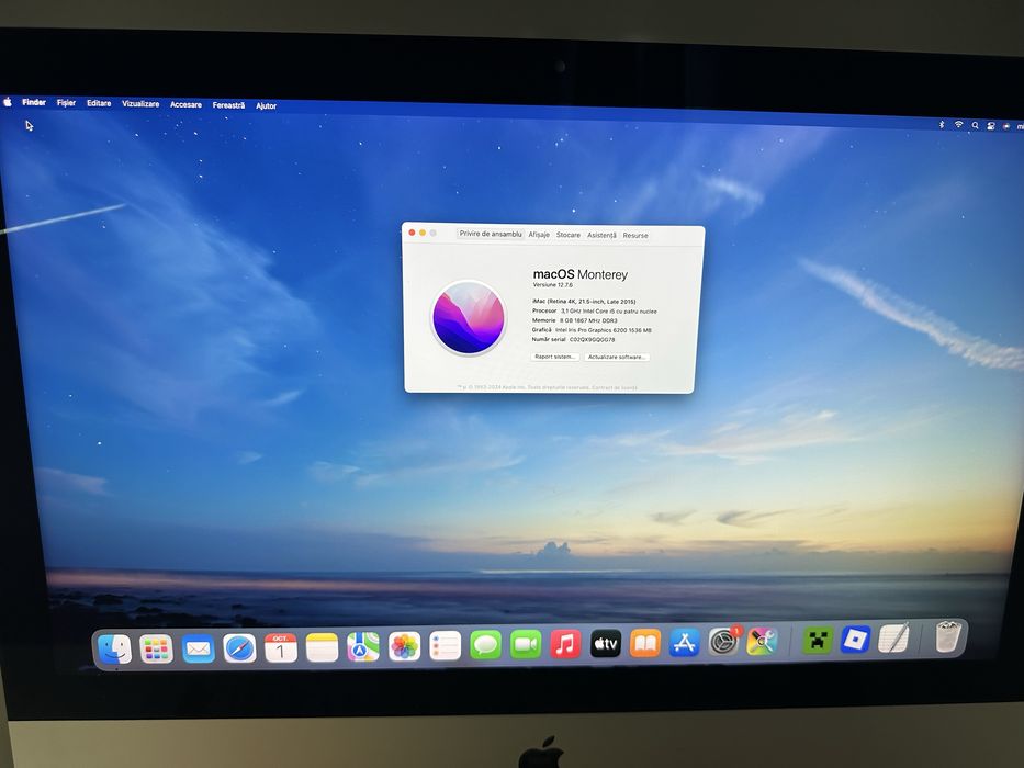 Imac 21.5 inch 4k 2015