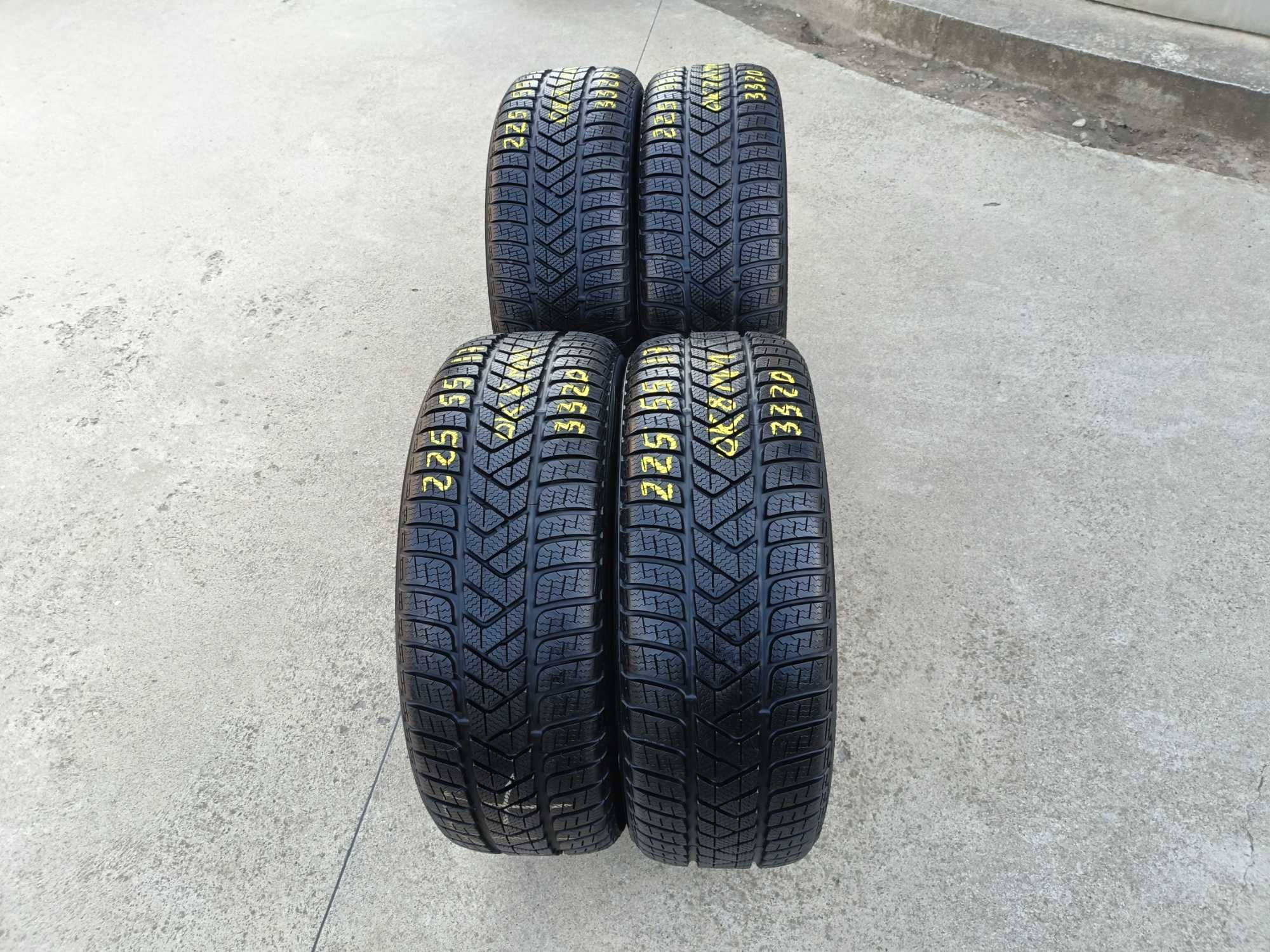 Set 4 anvelope de iarna 225 55 17 pirelli sottozero 3