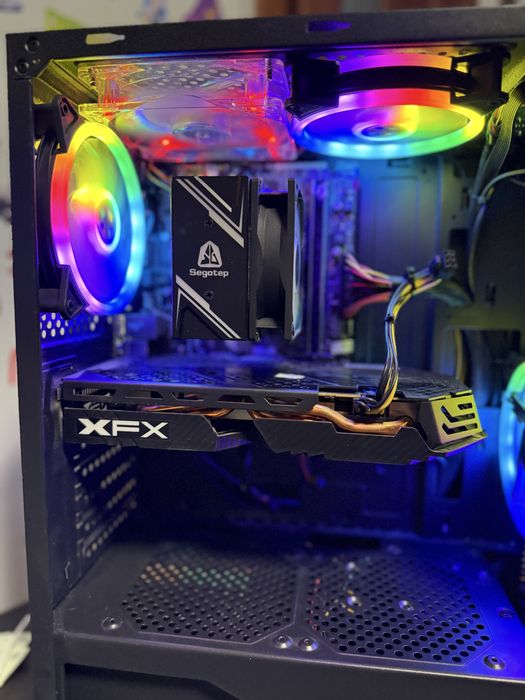 PC Gaming RGB RX580 i7 16gb