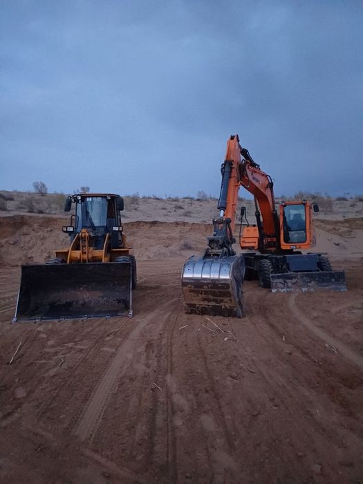 Ekskavatr va pagruzchik xizmati xorazm bòylab