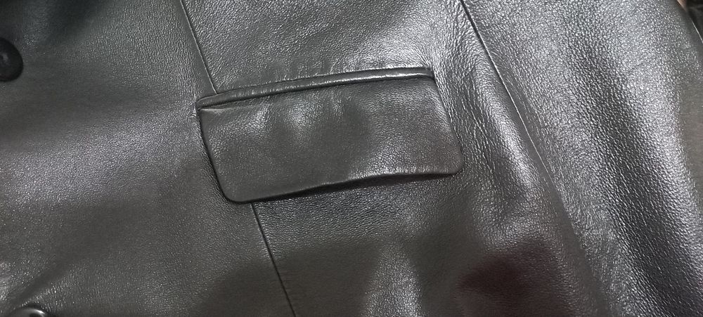 Кожаный жакет женский