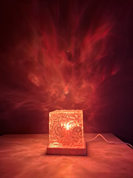 Lampă ambientală decorativă cu efect de apă / aurora boreală