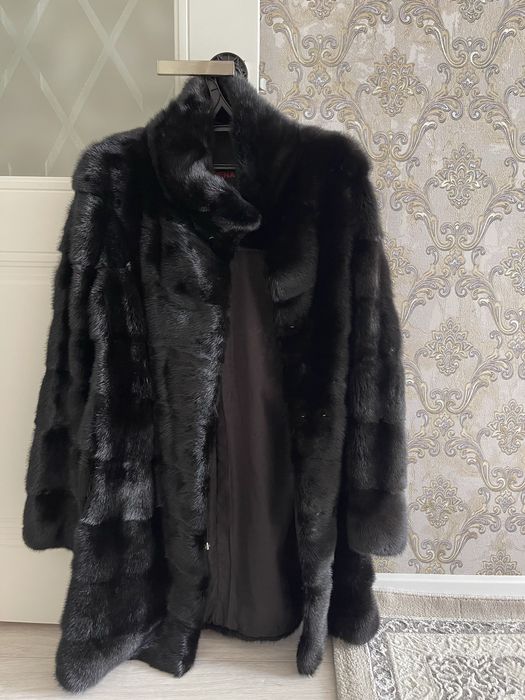 Норковая шуба в хорошем состоянии