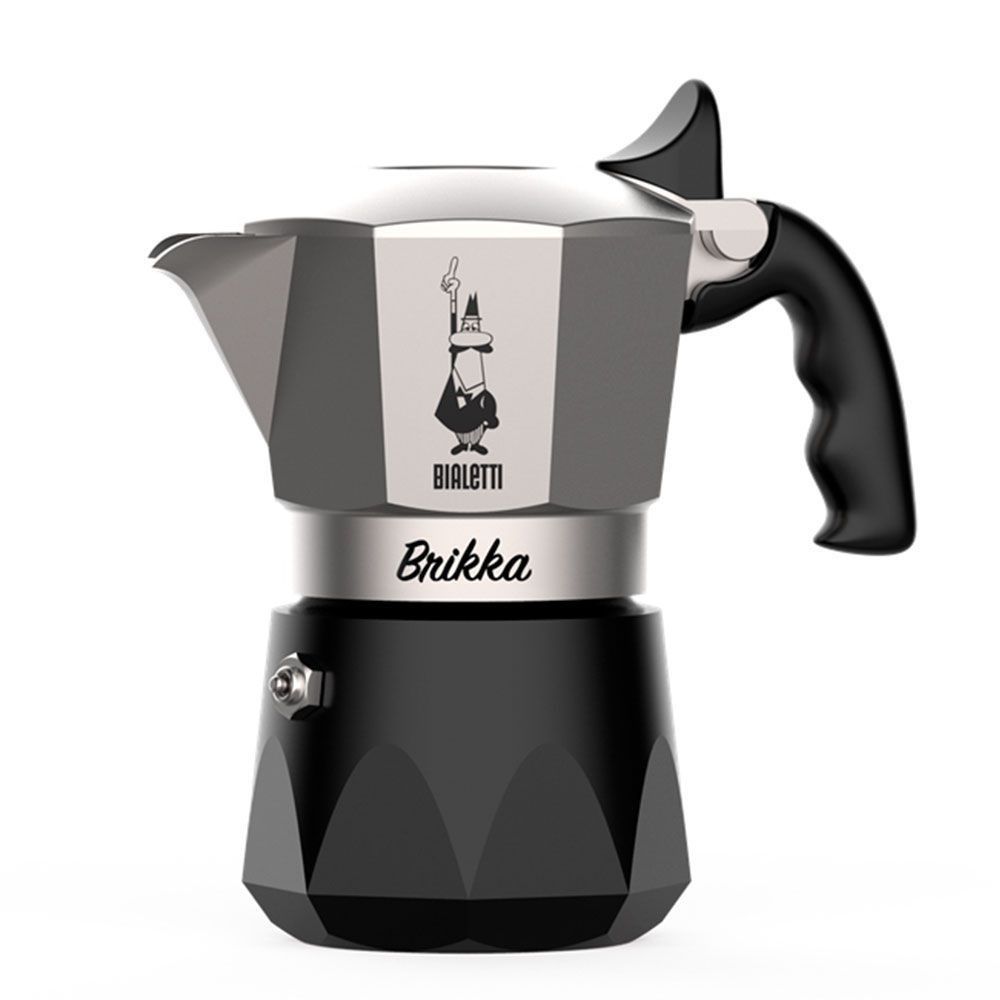 Гейзерная кофеварка Bialetti brikka evolution из Италии