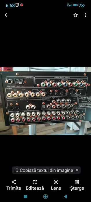 Receiver Marantz SR5400 cu telecomanda