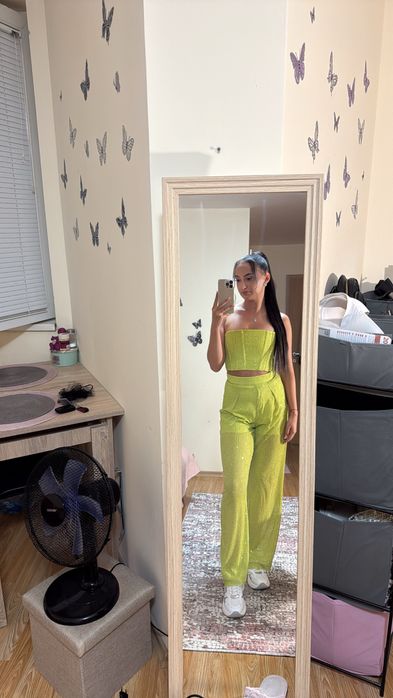 Страхотен луксозен сет Nikole Collection с пайети