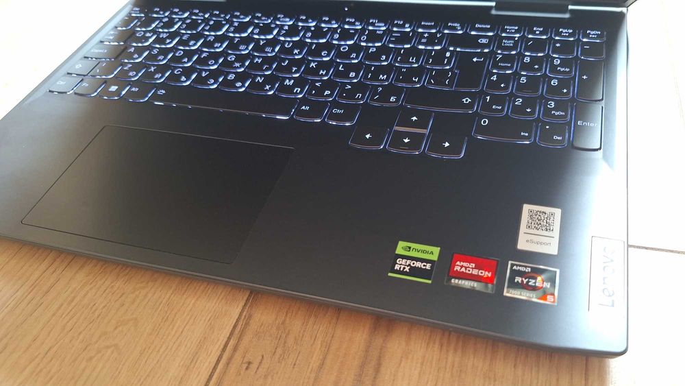 15.6' 120Hz Lenovo Ryzen 5 7535HS/NVIDIA RTX 3050 6GB GDDR6/16GB/512GB