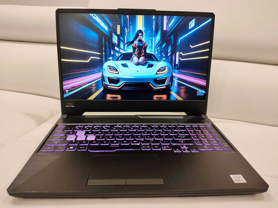 Laptop gaming Asus TUF  intel core i7 -10780H, video 6 GB, ram 16 GB