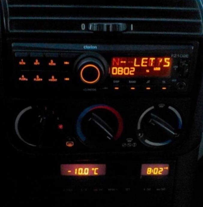 RAR cd player clarion fz102E0 retro clasic vintage bmw e36 e30 cabrio