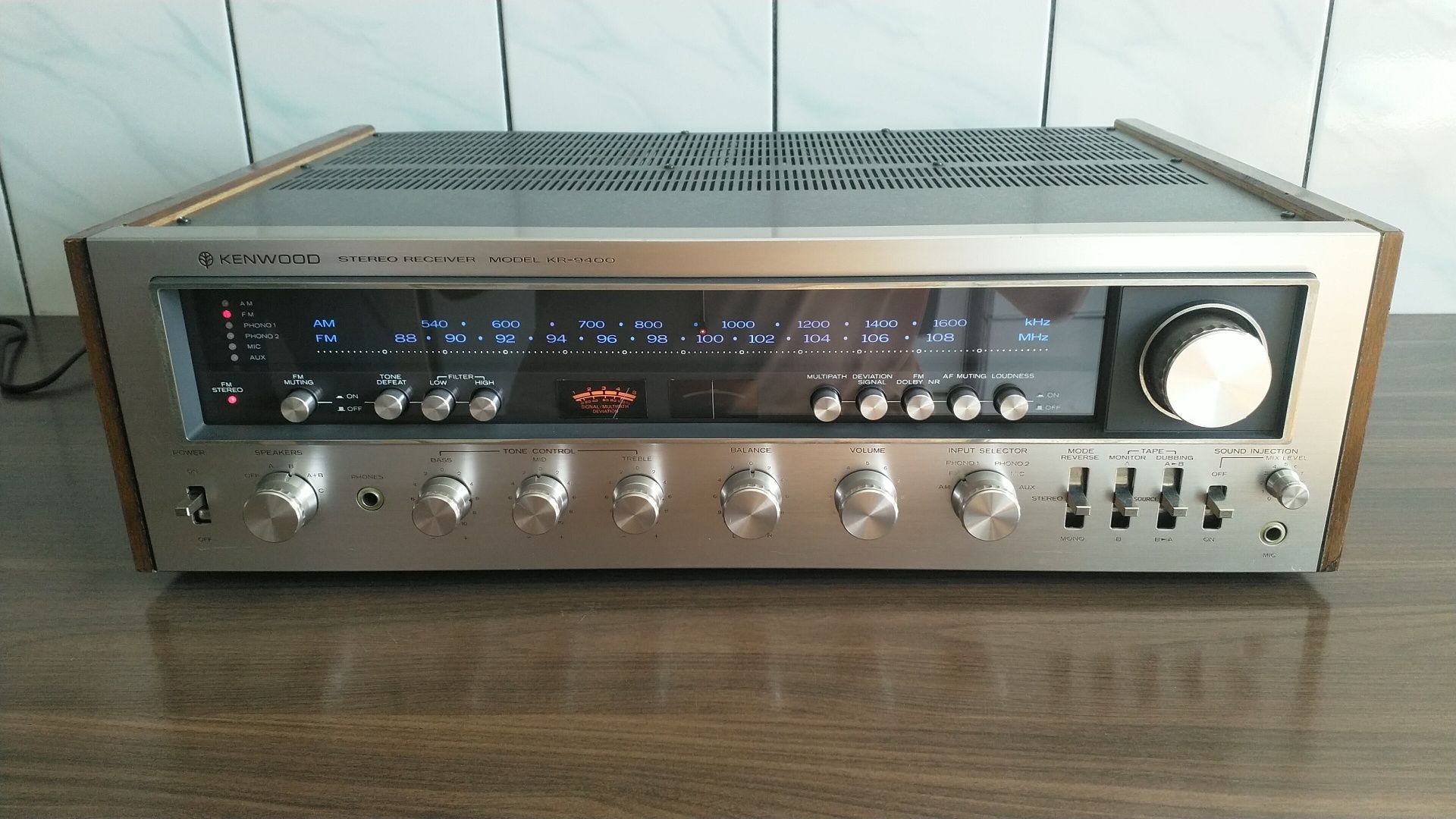 Kenwood KR 9400 receiver amplificator amplituner muzica