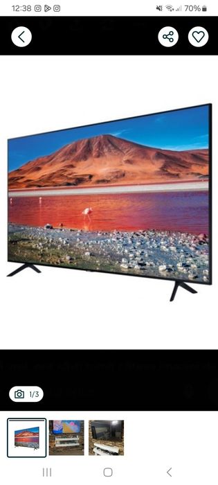 SAMSUNG Crystal UHD AU9000 class 75 189 cm