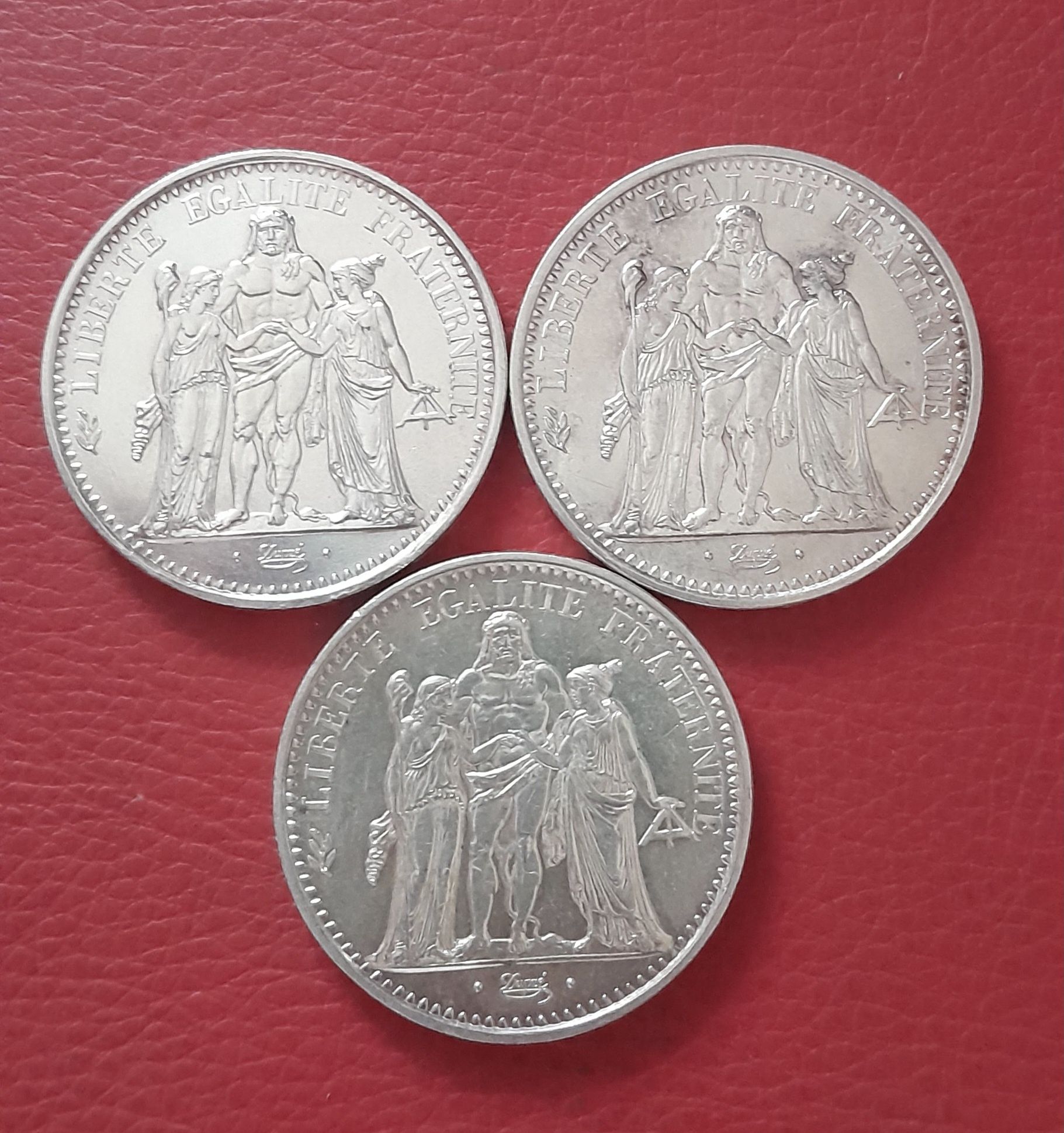 Monede argint 10 Franci Hercule