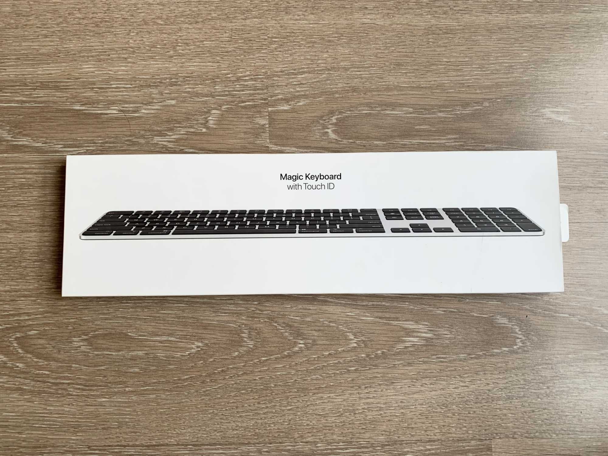 Клавиатура Apple Magic Keyboard with Touch ID and Numeric Keypad
