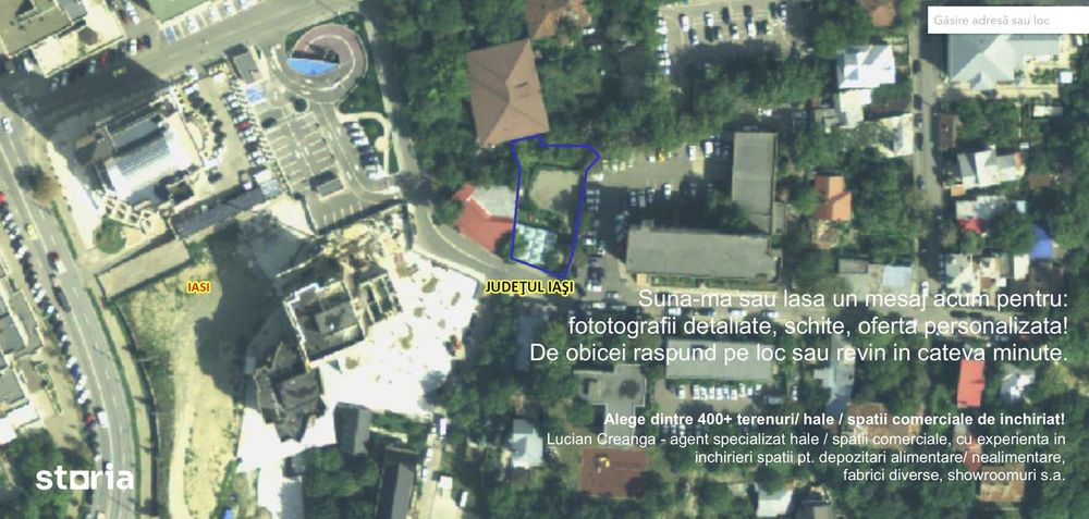 Teren 786mp, Iasi - centrul civic