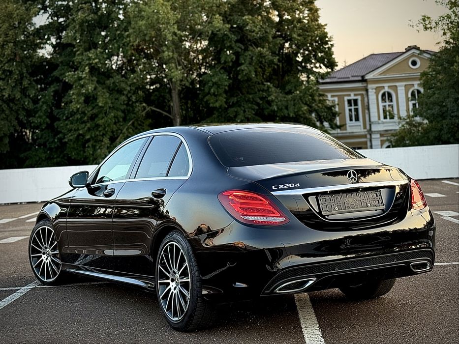 MERCEDES C220 2018 / 2.2 Diesel 170 Cp / 9G-Tronic / AMG PACK / Inm RO
