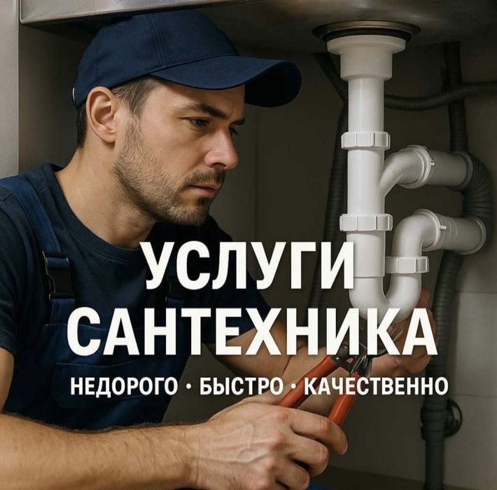 Сантехник на выезд. Услуги сантехника с опытом