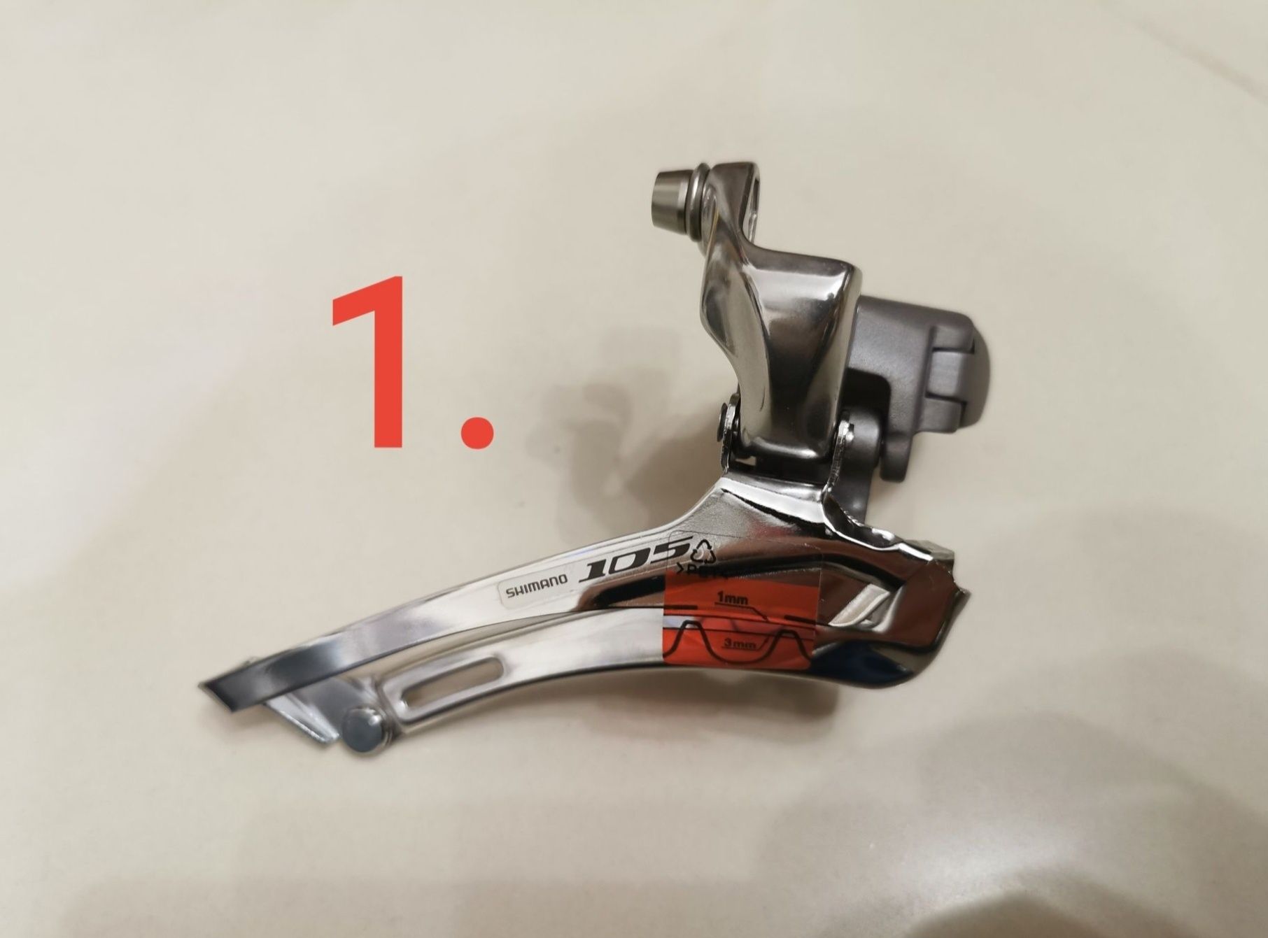 Нов преден дерайльор Shimano 105 SLX за 10 скорости