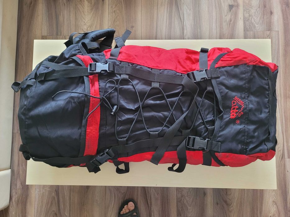 Rucsacuri de 80 și 30 litri, geantă de voiaj-troler