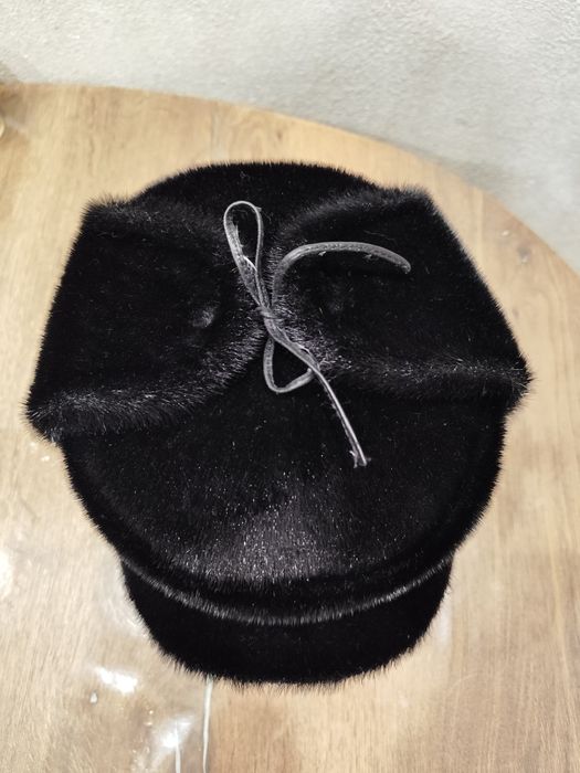 Шапка-ушанка (кепка) из нерпы