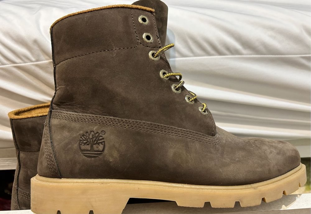 Timberland Bocanci de piele nabuc