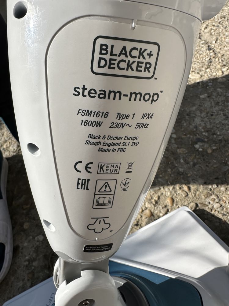 Mop electric black+decker
