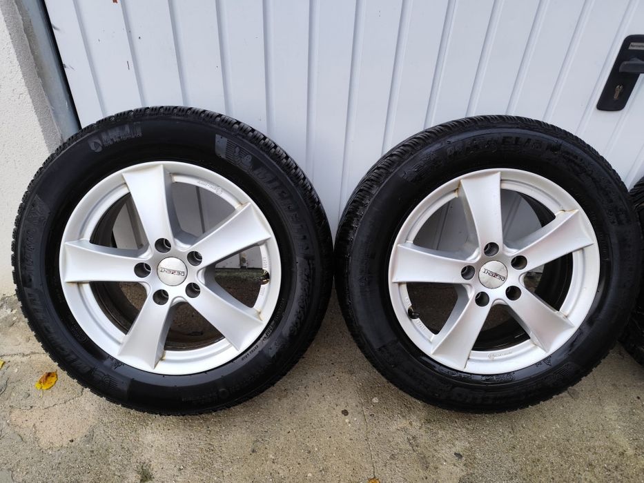 Jante Roti 5×112 R16 + anvelope iarna 215 60 R16 Michelin Skoda Passat
