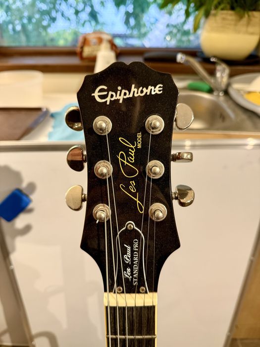 Epiphone Les Paul Standard Plutop Pro 2017 + Husă inclusa