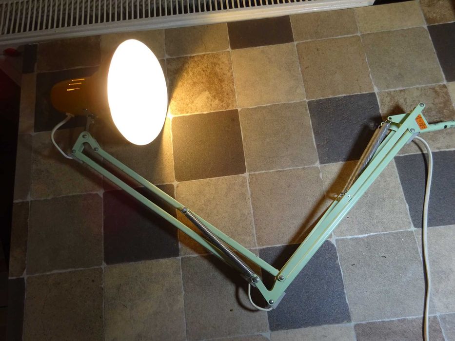 Lampa de birou vintage tip arhitect /Waso W3 Spezial