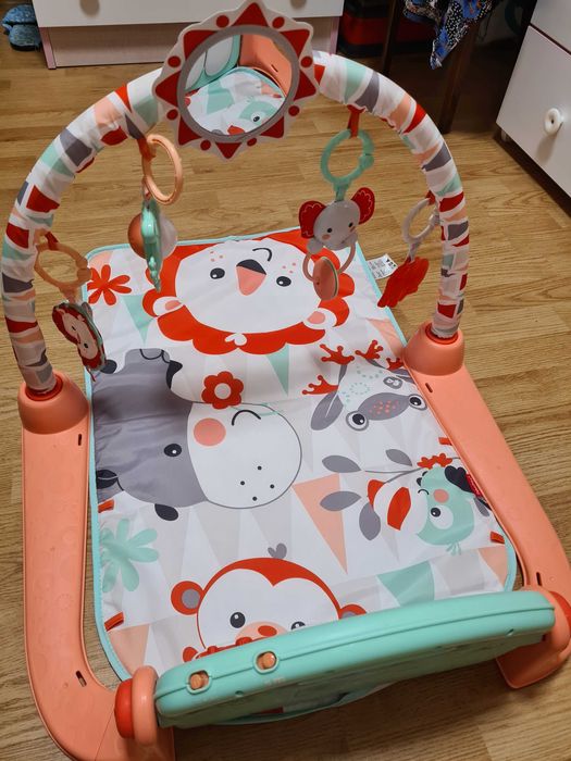 Музикална активна гимнастика Fisher Price, пиано