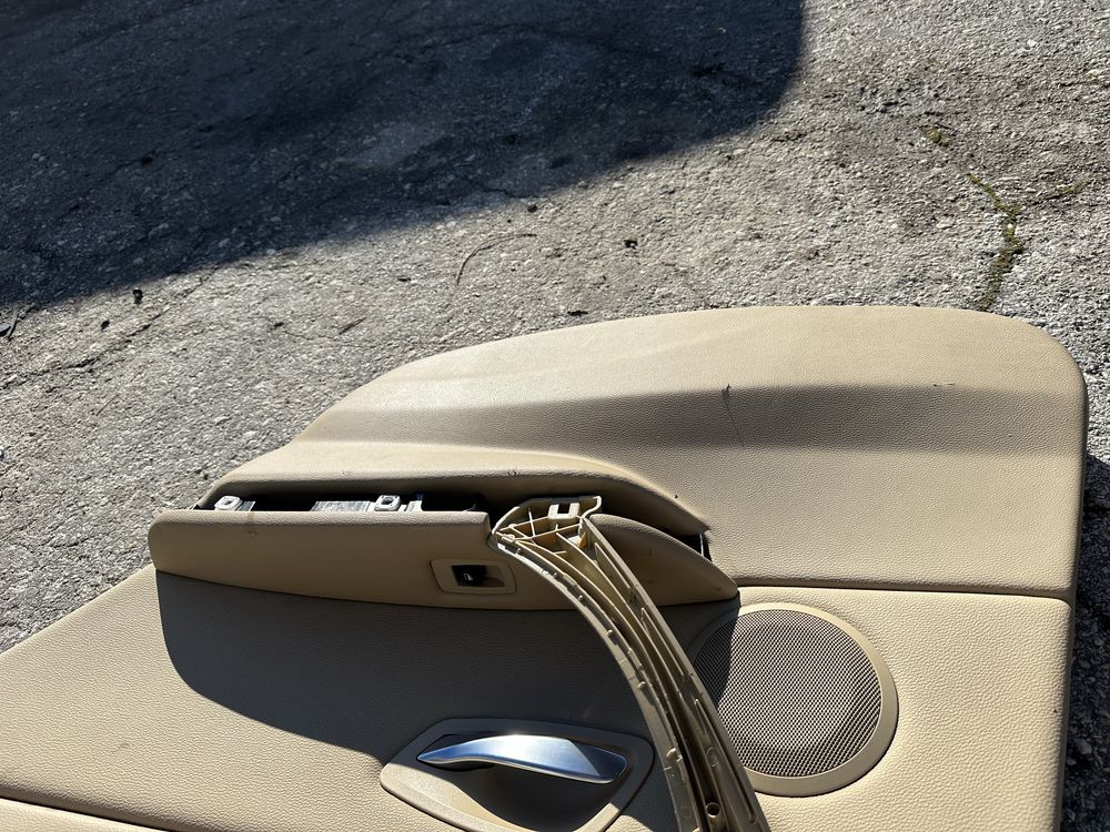 Бежови кори на вратите за BMW E91