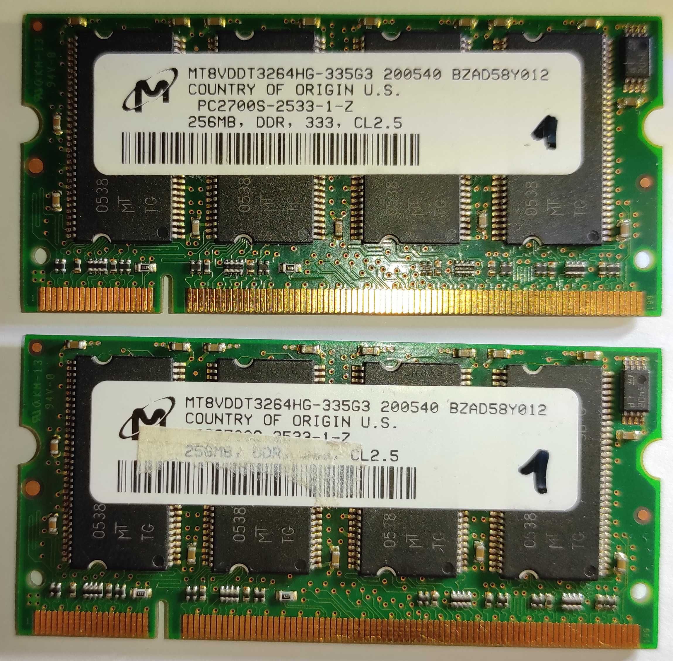 Memorii PC si laptop, DDR1, DDR2