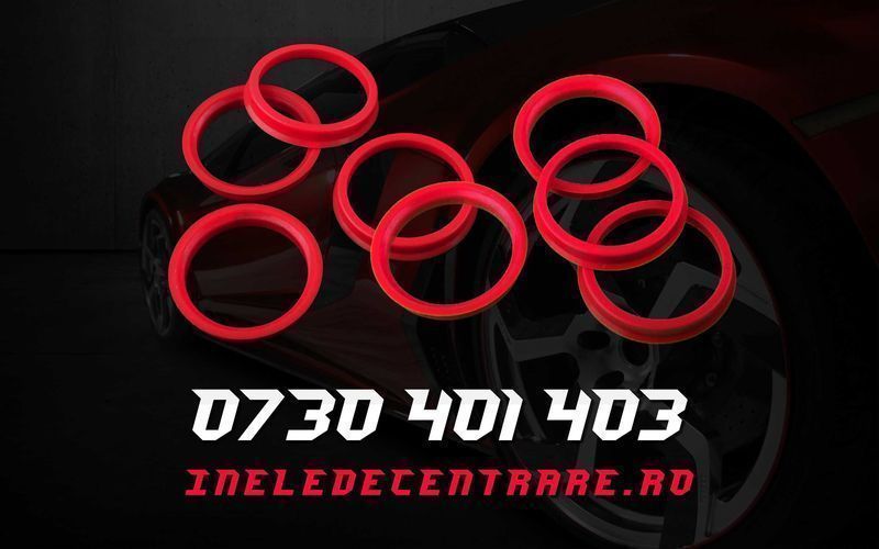 INELE CENTRARE/GHIDAJ/GHIDARE jante 72.2 - 56.1 mm si alte dimensiuni
