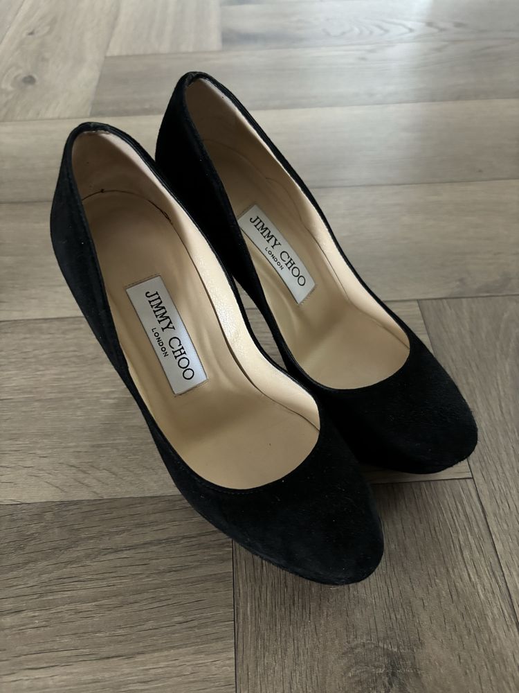 Jimmy Choo 35 размер замша черные