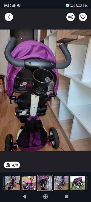 Tricicleta pliabilă