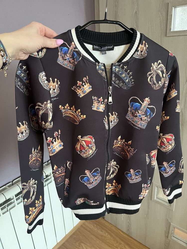Уникално пролетно яке D&G размер 152см