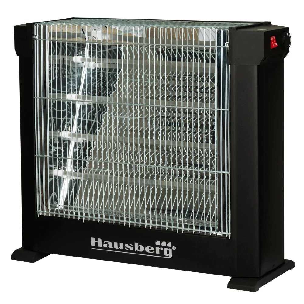 Radiator quartz Hausberg, 2200W,4 tuburi quartz,2 trepte,termostat