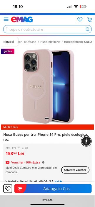Husa Guess Originală Iphone 14 Pro Max