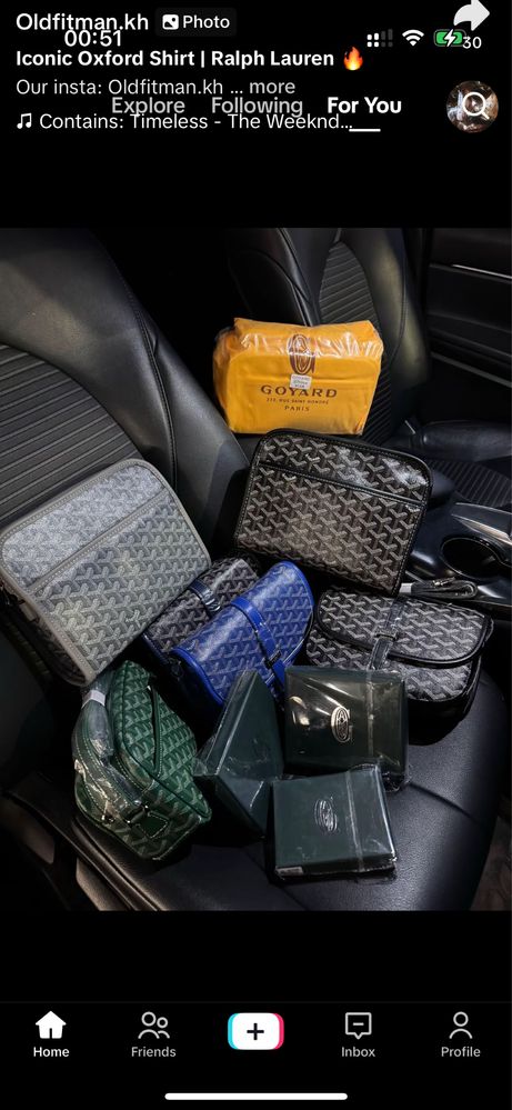 Goyard кошельки
