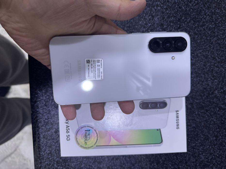 samsung a56 pamit 8.256g yengidek karopka dak bor