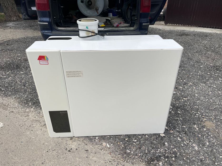 Centrala pe gaz marca BUDERUS cu acoperire 400 mp