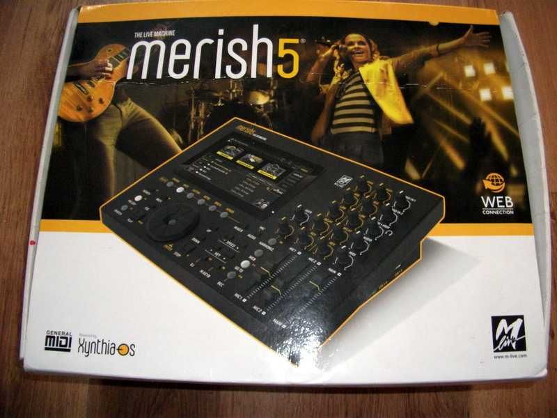 Merish 5 Player live și modul de sunet