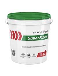 Шпатлевка финишная SUPERFINISH Danogips шитрок (17 л-28 кг)
