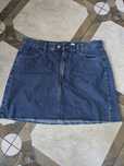 Fusta denim scurta