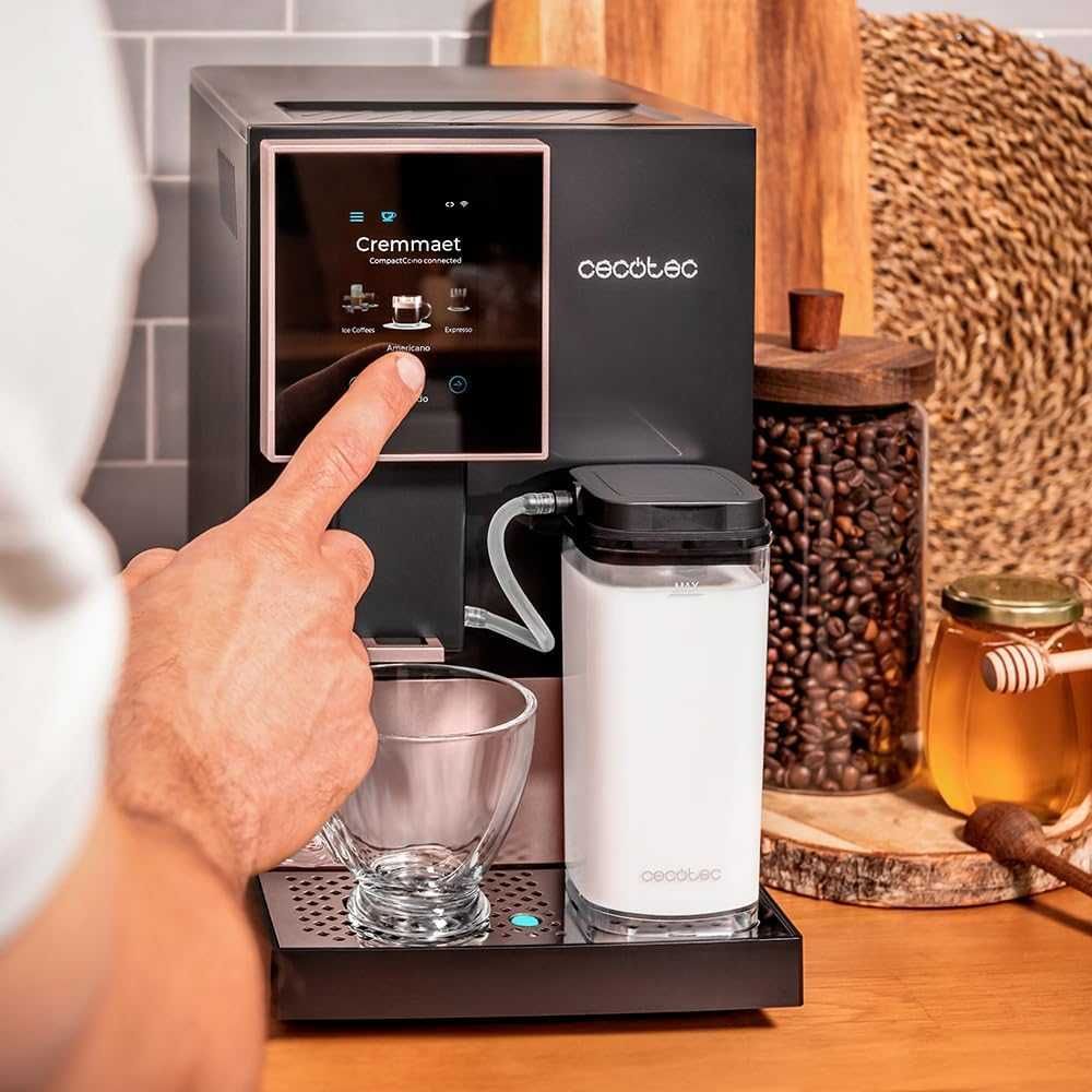 Кафеавтомат Cecotec Cremmaet Compactccino Connected Black Rose  19bar