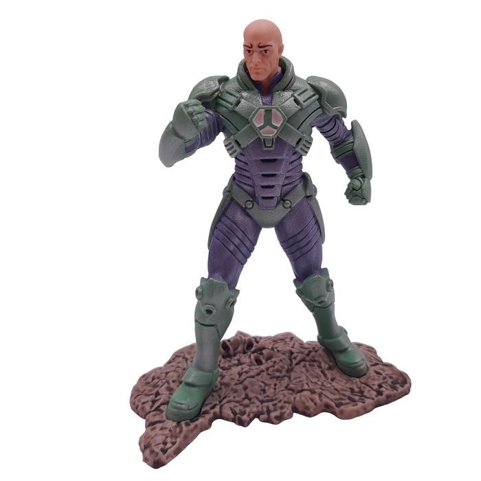 Set figurine Superman vs Lex Luthor, plastic, editie colectie, 11 cm